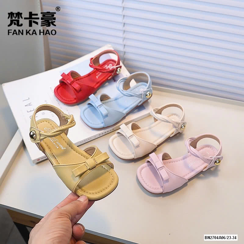 SANDAL DA PU QUAI NƠ