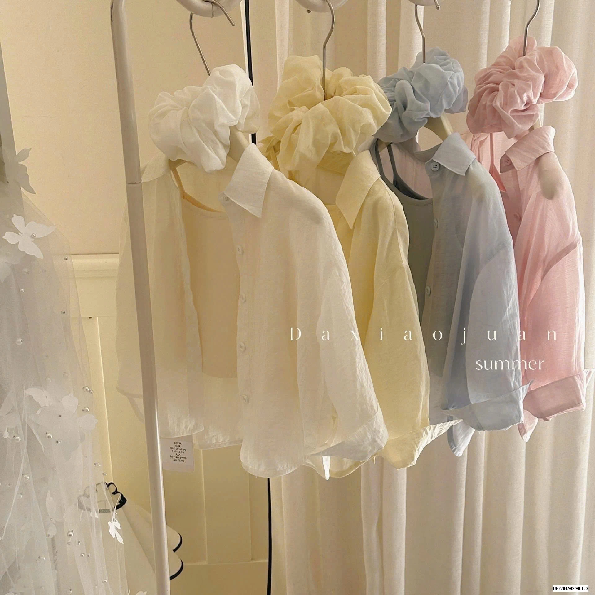 SÉT SƠ MI + ÁO 2 DÂY