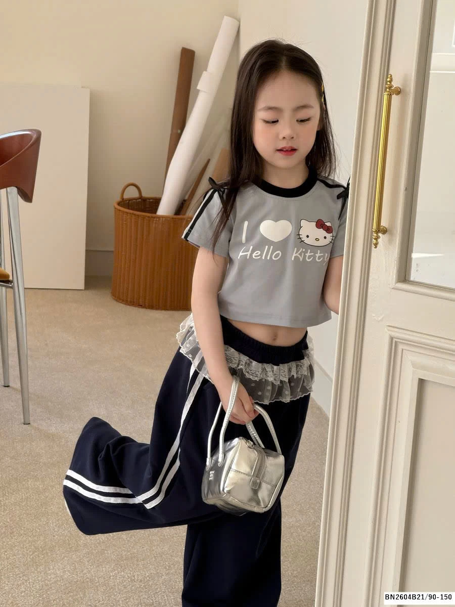 ÁO CROPTOP KITTY