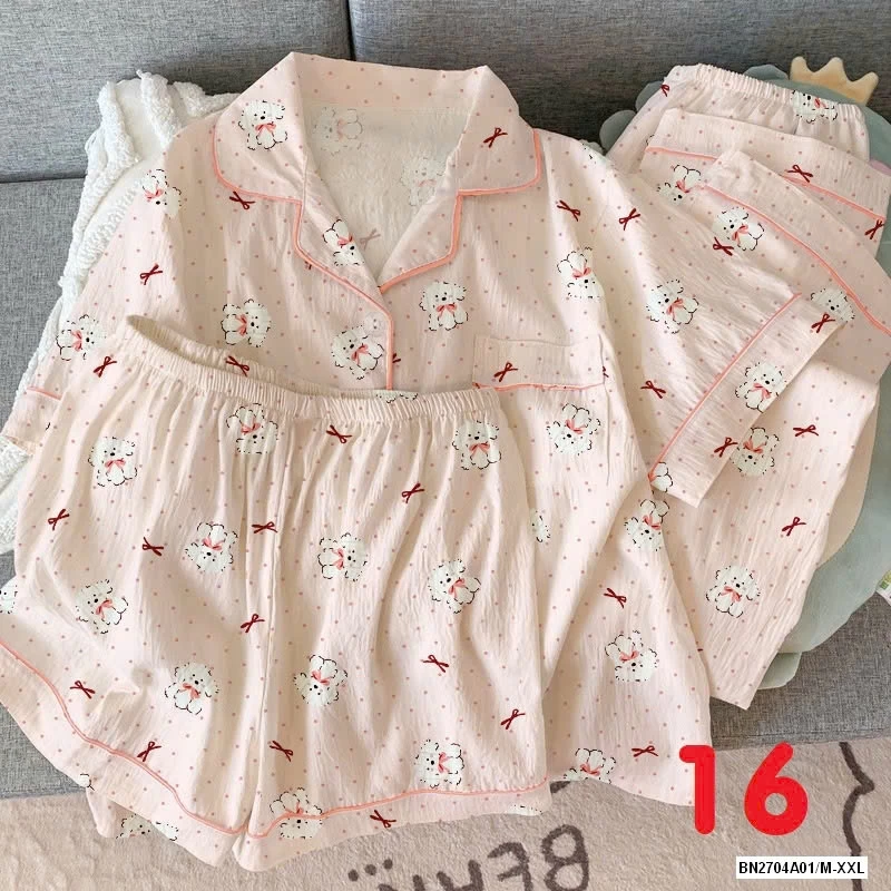 SÉT PIZAMA 3 CHI TIẾT