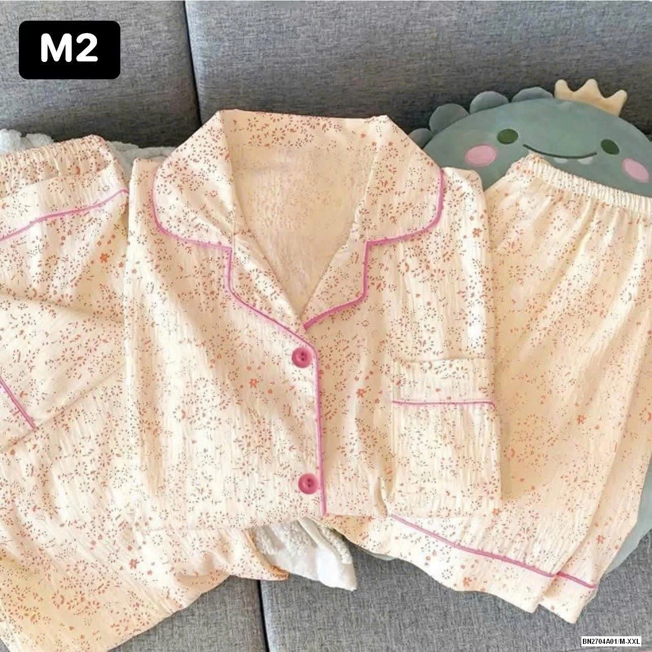 SÉT PIZAMA 3 CHI TIẾT