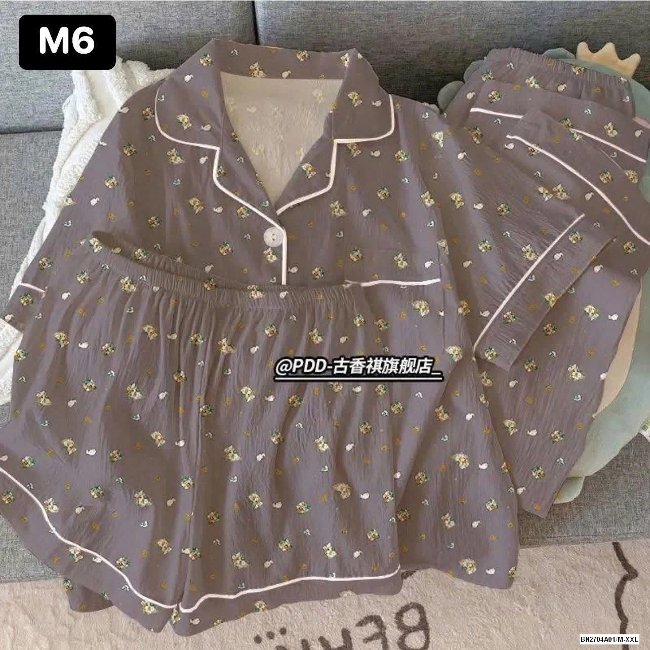 SÉT PIZAMA 3 CHI TIẾT