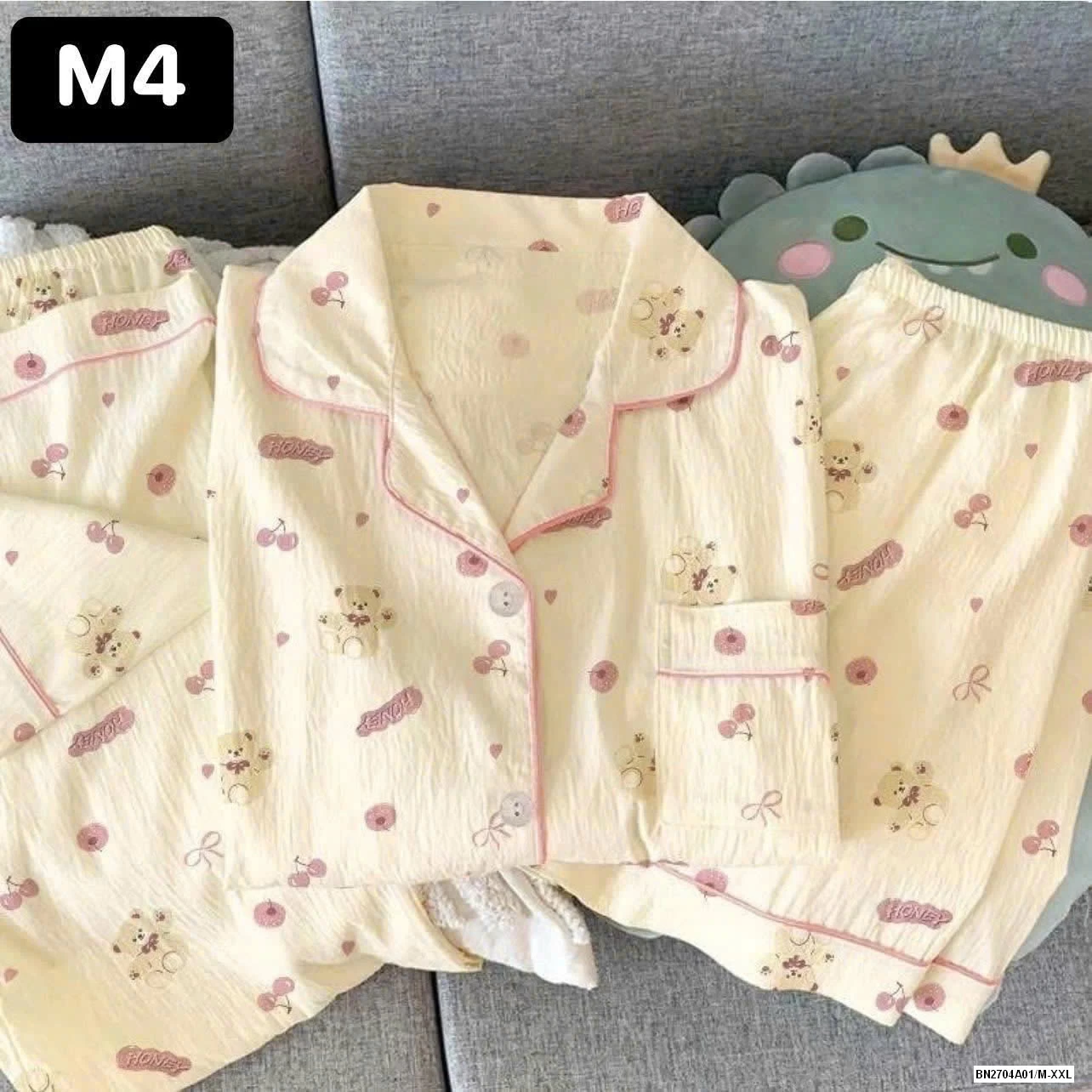 SÉT PIZAMA 3 CHI TIẾT