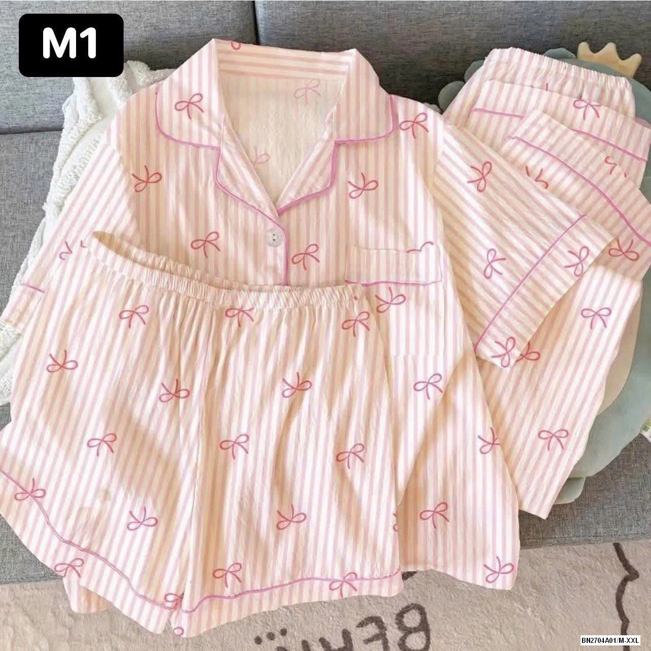 SÉT PIZAMA 3 CHI TIẾT