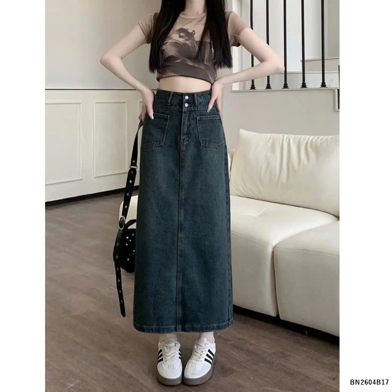 CHÂN VÁY JEAN DÁNG DAI