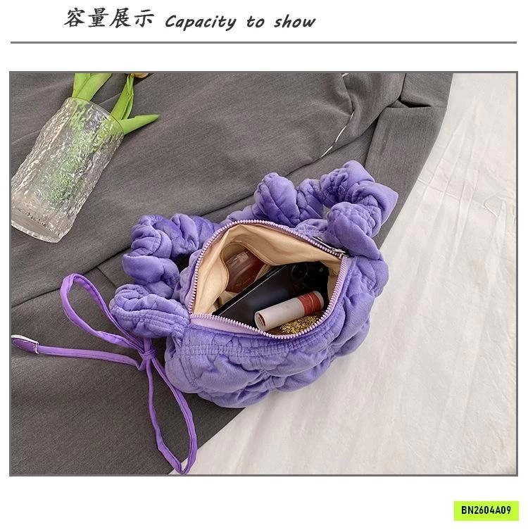 TÚI NHUNG BONG BÓNG