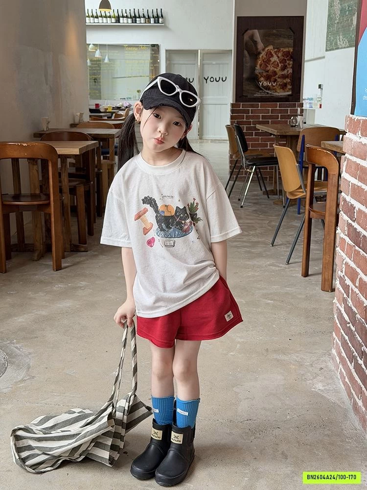 SHORT DA CÁ KO VIỀN GẤU 26B018 AMBB