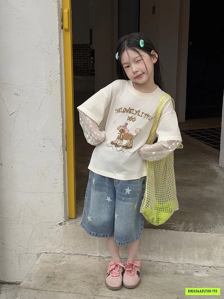 JEANS LỠ NGÔI SAO 26B129 AMBB