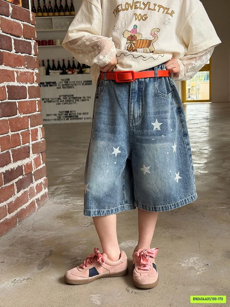 JEANS LỠ NGÔI SAO 26B129 AMBB