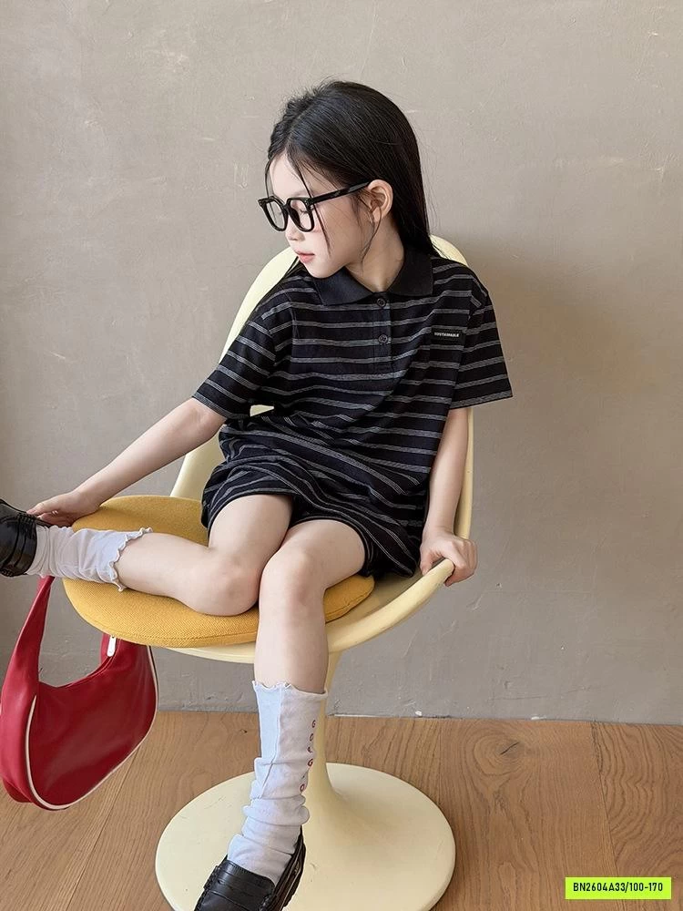 SÉT POLO KẺ 26B014 AMBB