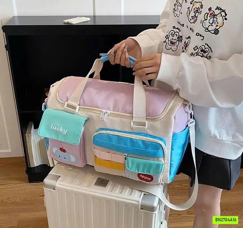 TÚI DU LỊCH PHỐI MÀU