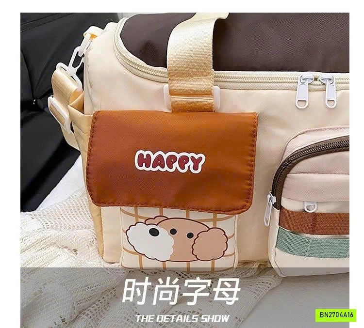 TÚI DU LỊCH PHỐI MÀU