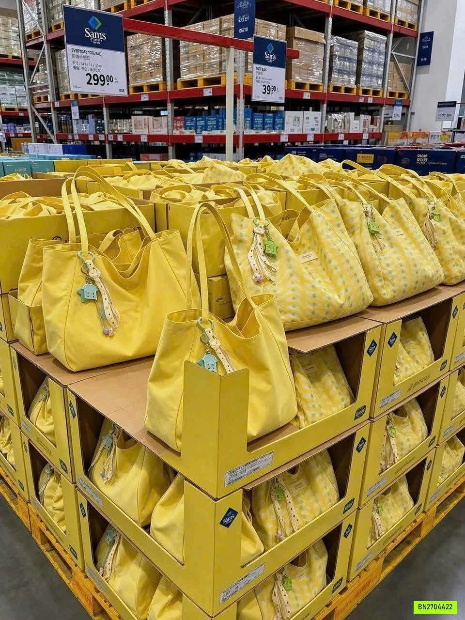 TÚI TOTE VÀNG 2 MẶT