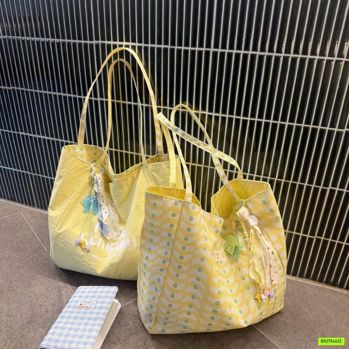 TÚI TOTE VÀNG 2 MẶT