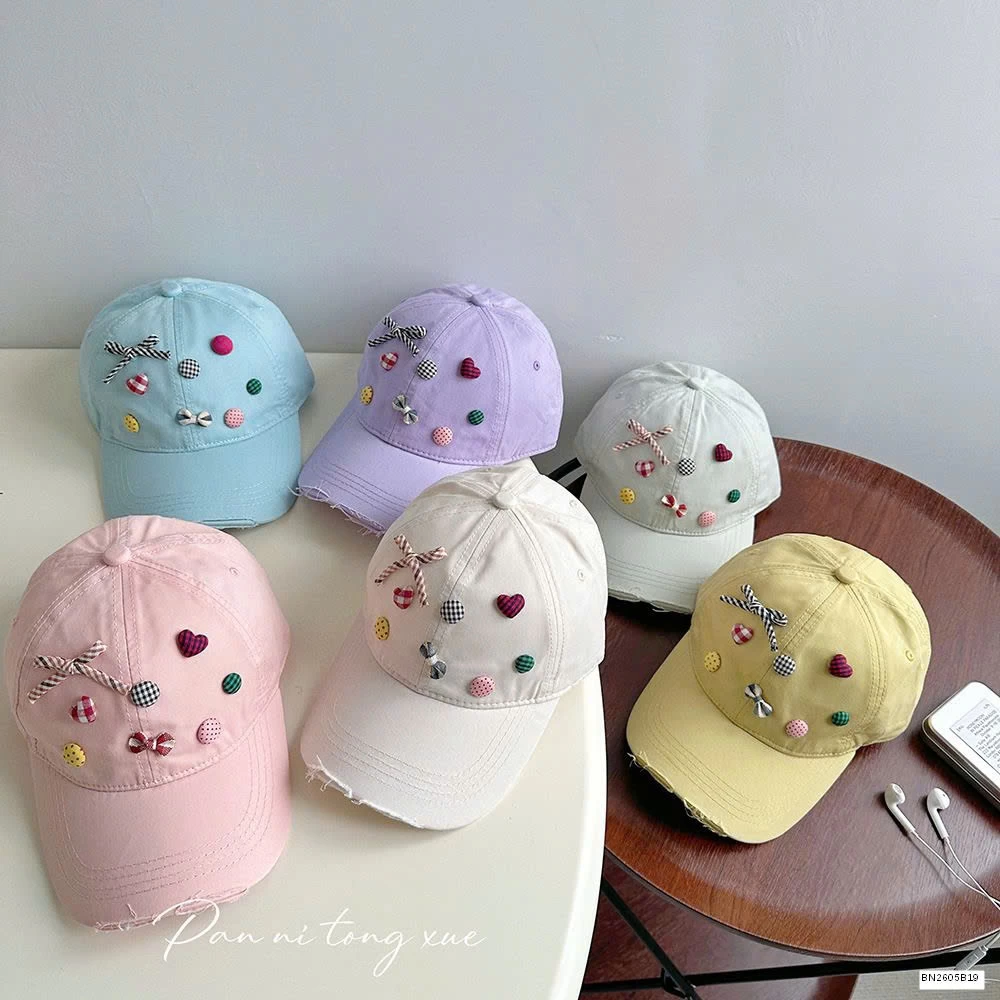 MŨ KẾT RÁCH GẮN STICKER