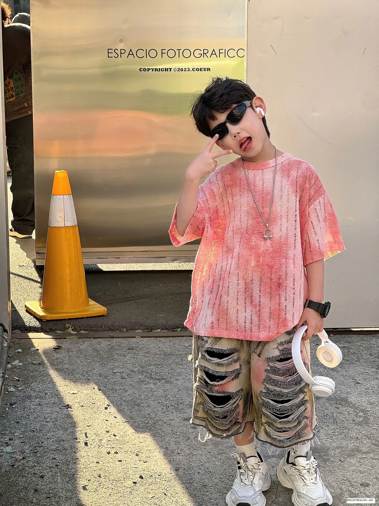 ÁO THUN LOANG RÁCH BÉ TRAI CÁ TÍNH