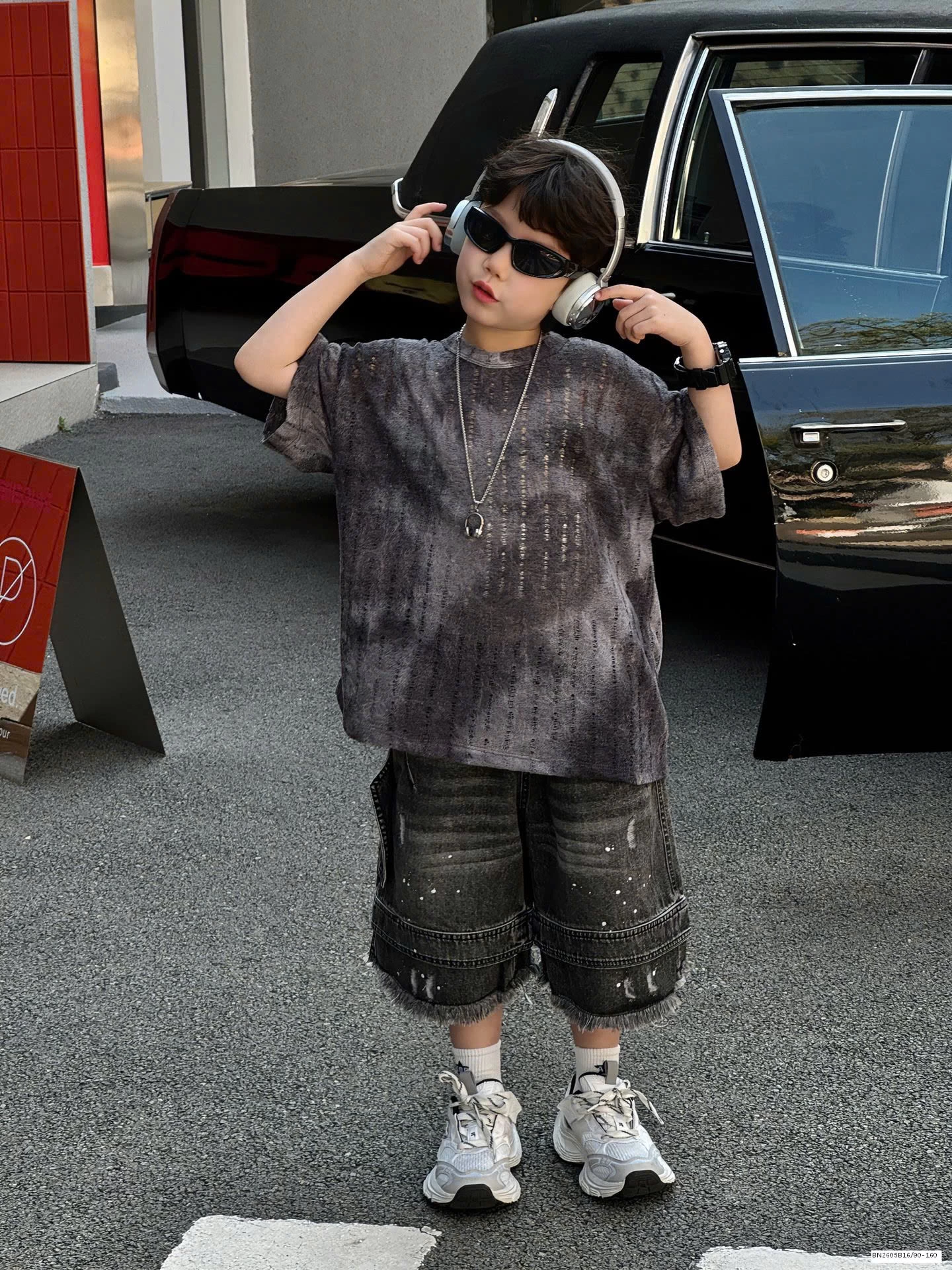 ÁO THUN LOANG RÁCH BÉ TRAI CÁ TÍNH