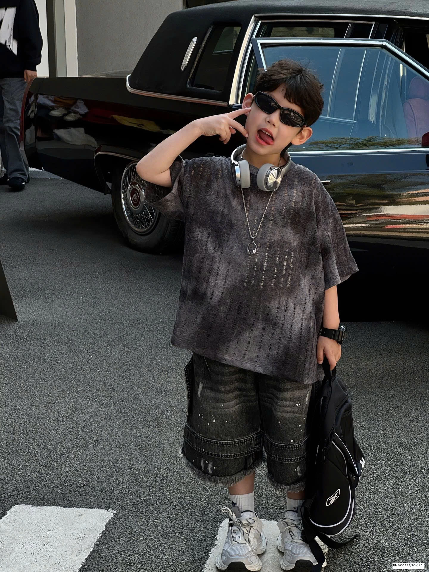 ÁO THUN LOANG RÁCH BÉ TRAI CÁ TÍNH