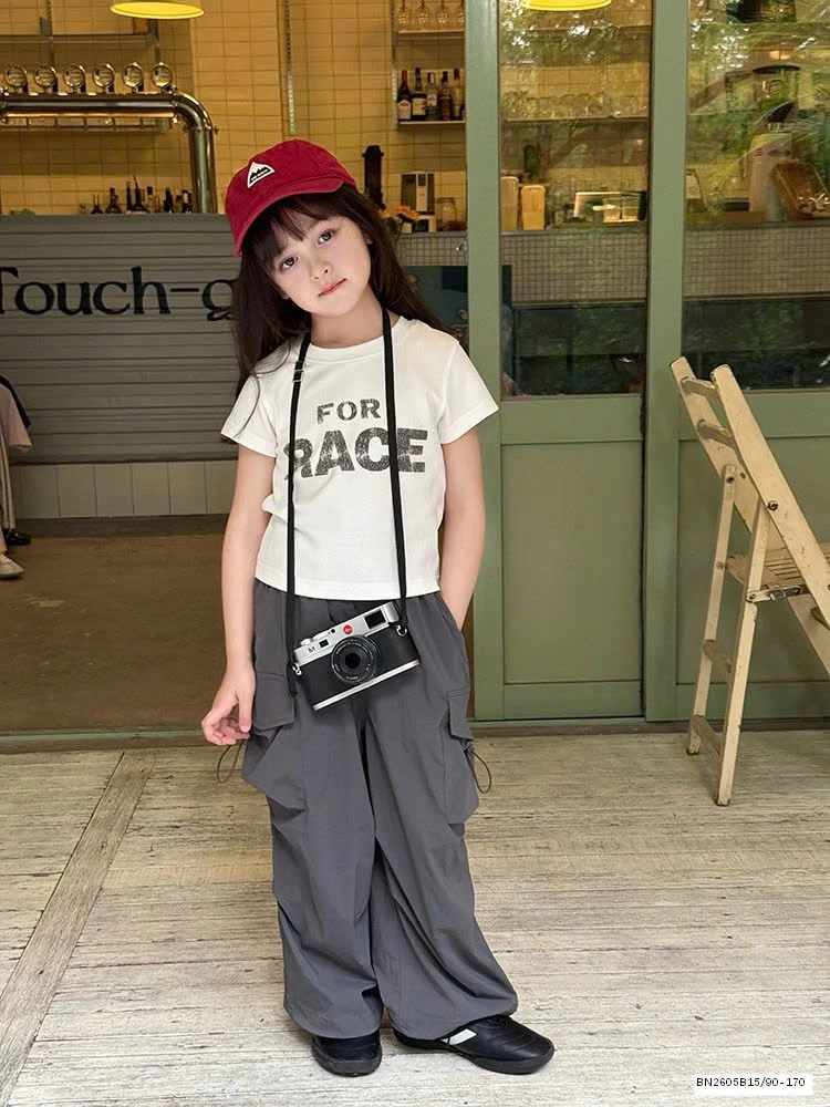 ÁO THUN NGẮN TAY AMBB BÉ GÁI