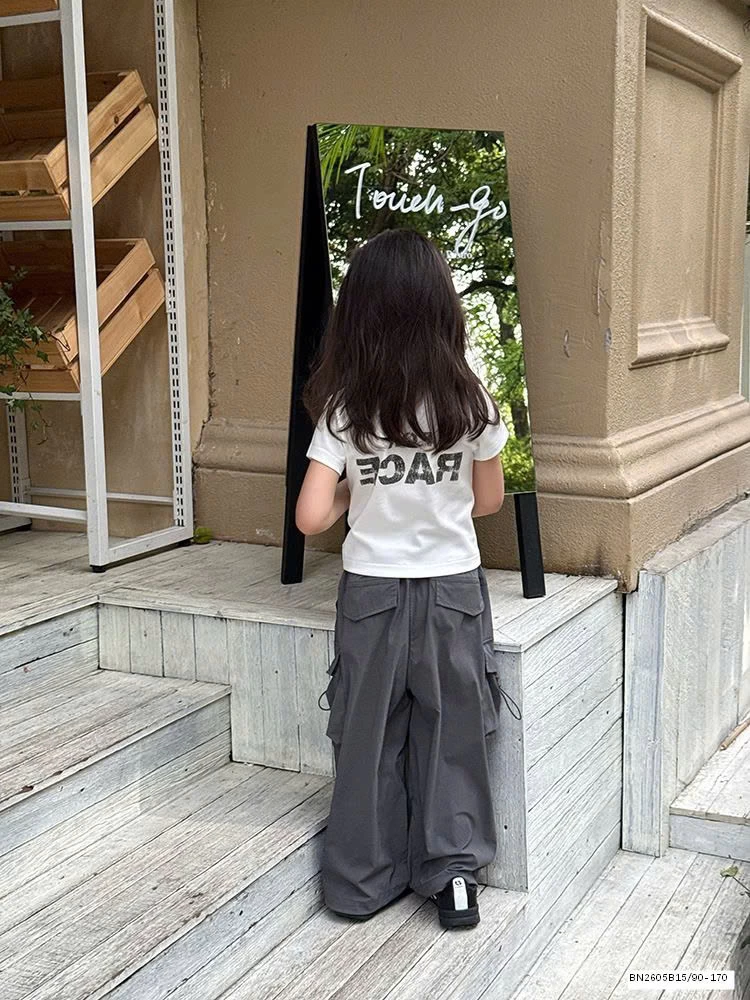 ÁO THUN NGẮN TAY AMBB BÉ GÁI