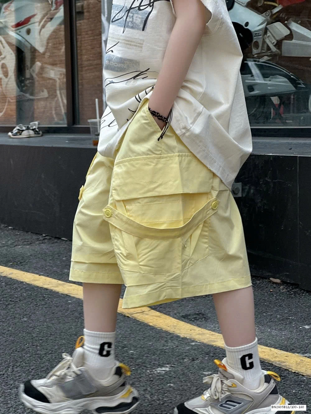 QUẦN SHORT THÔ TÚI HỘP BÉ TRAI