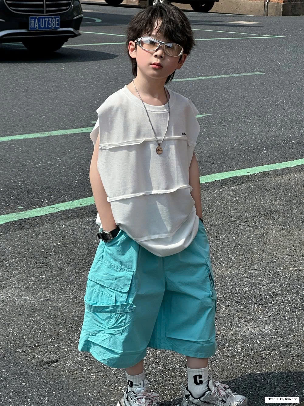 QUẦN SHORT THÔ TÚI HỘP BÉ TRAI