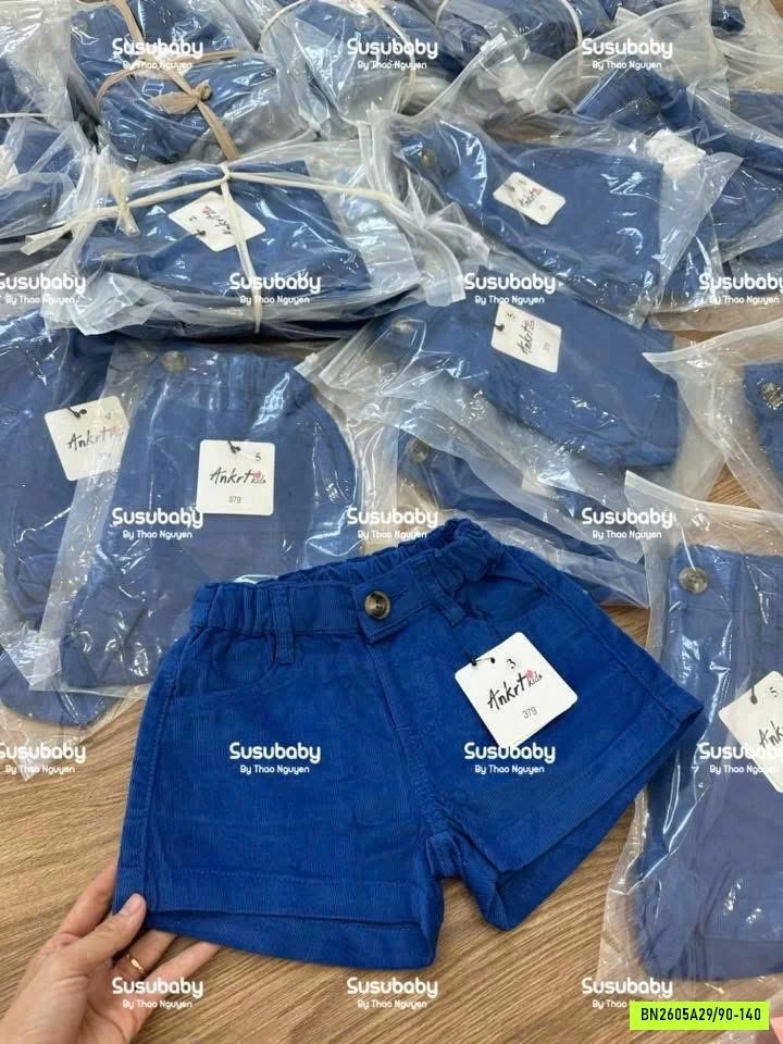 SHORT XANH COBAN ANKRTKIDS