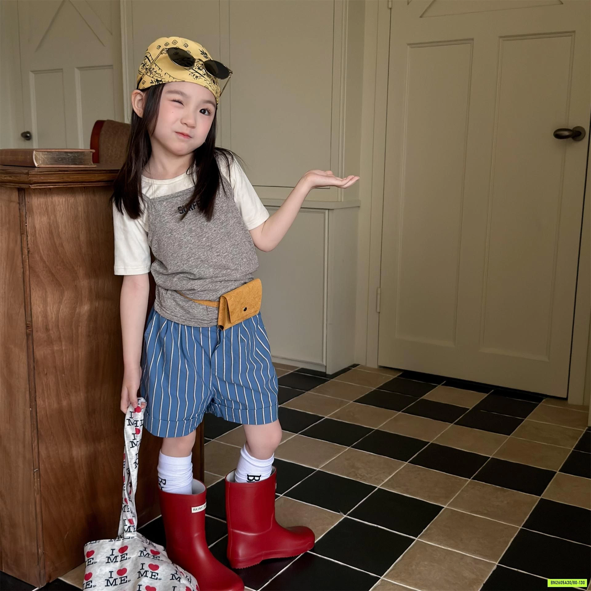 SHORT THÔ SỌC CẠP CÚC 7219 ADBABY
