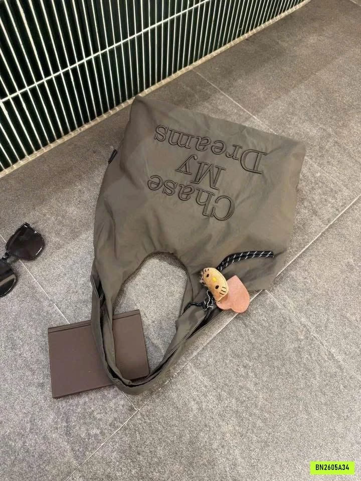 TÚI TOTE TONE RÊU (ko kèm móc)