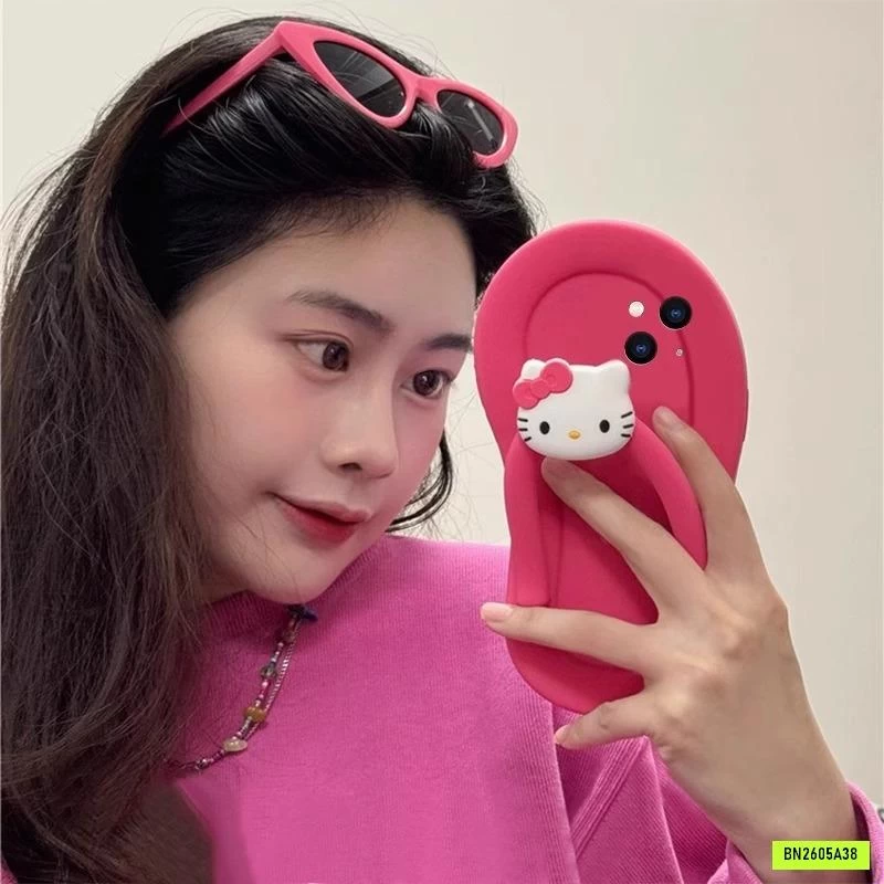 ỐP ĐIỆN THOẠI DÉP MÈO KUTE