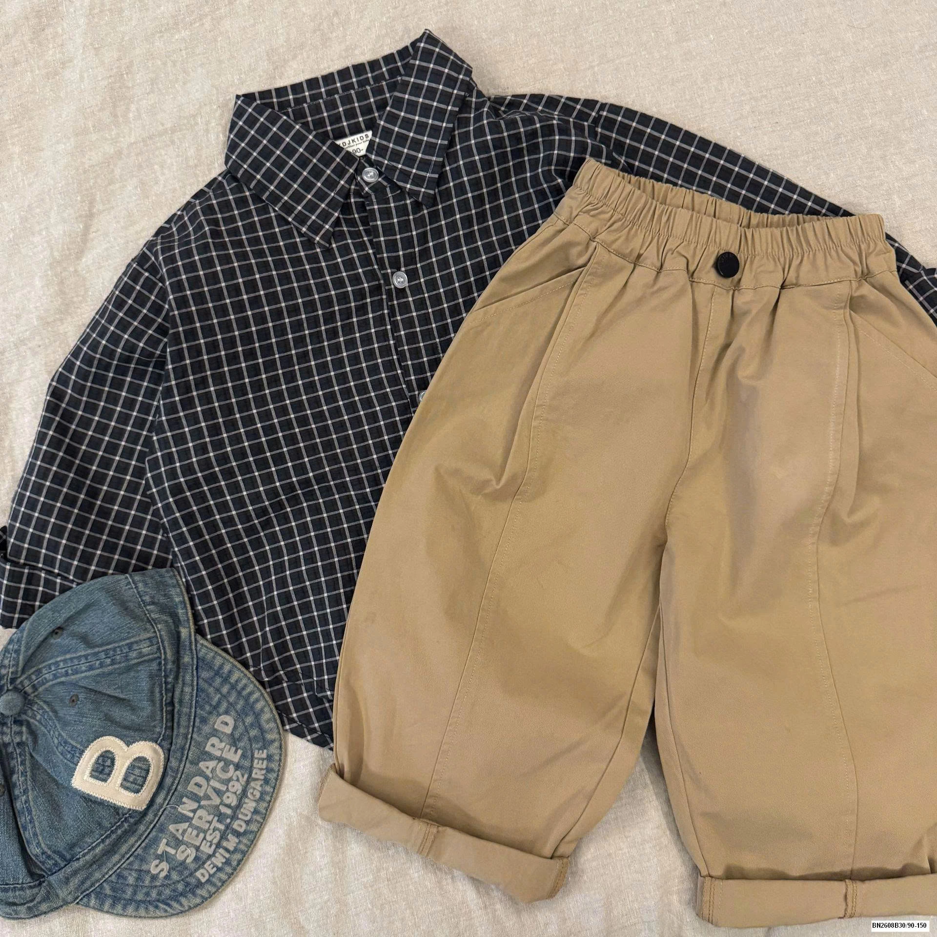 QUẦN BAGGY CẠP CHUN GÂN TRƯỚC