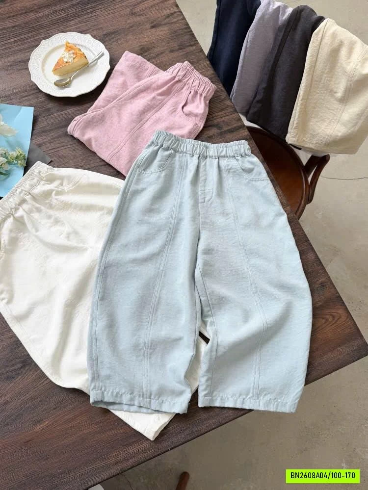 QUẦN THÔ ĐŨI ỐNG SUÔNG 26C026 AMBB