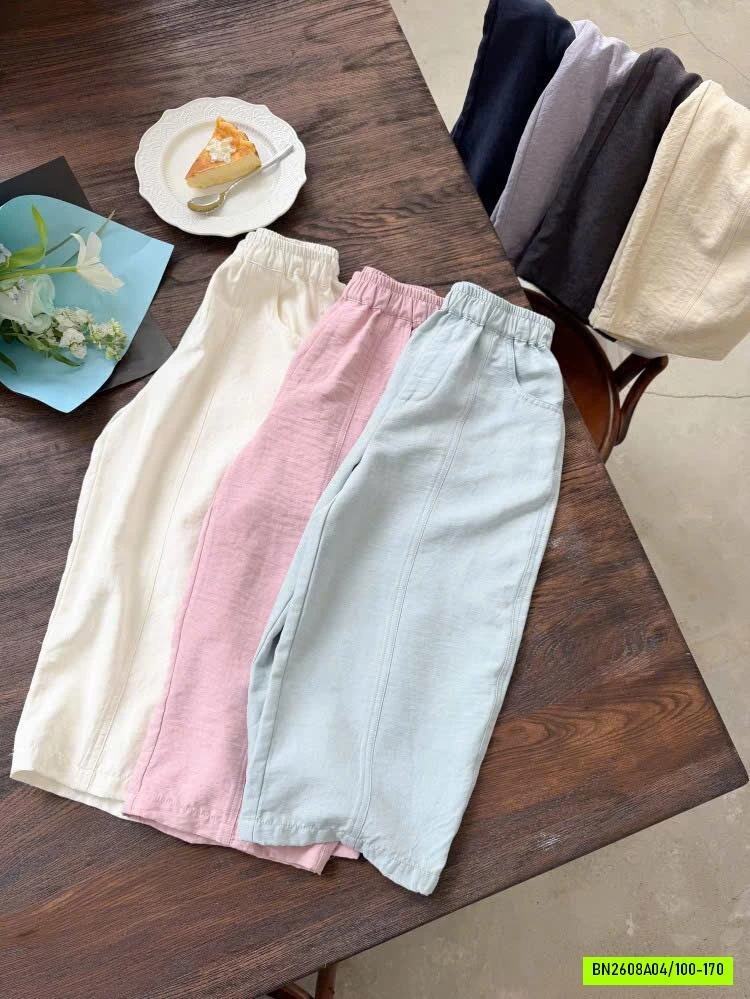 QUẦN THÔ ĐŨI ỐNG SUÔNG 26C026 AMBB