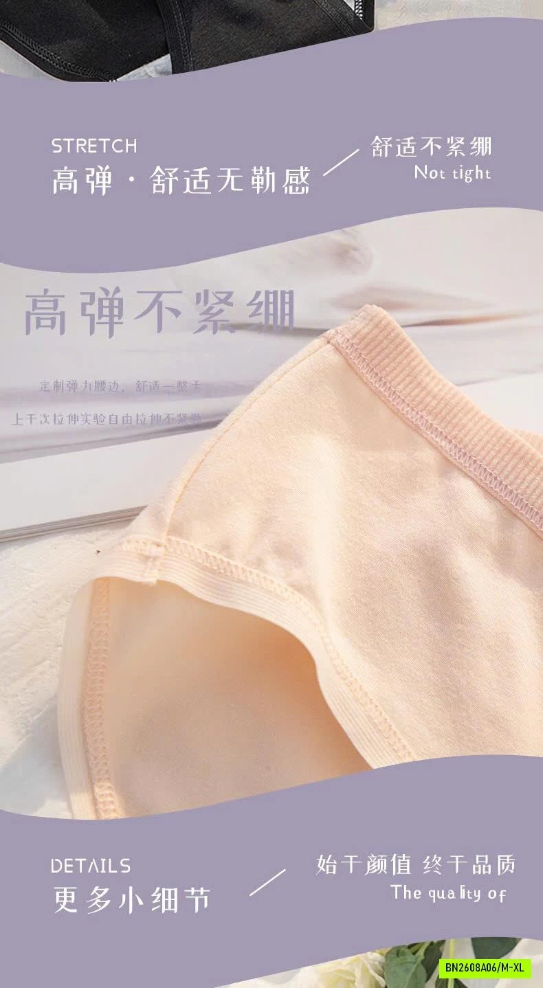 SET 6 QUẦN CHIP COTTON CHO MẸ VÀ GÁI LỚN