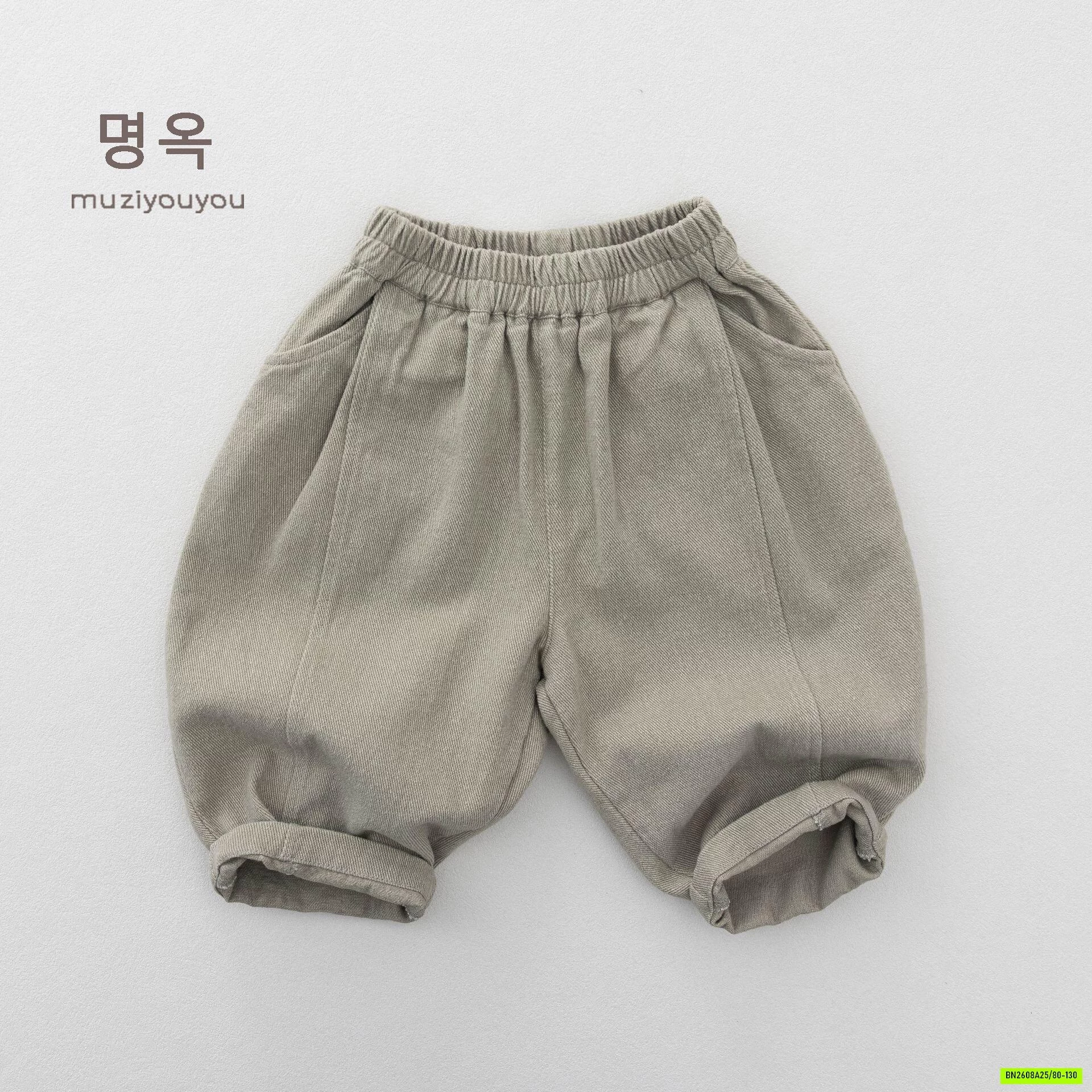 BAGGY THÔ MỀM GÂN TRƯỚC MZYY
