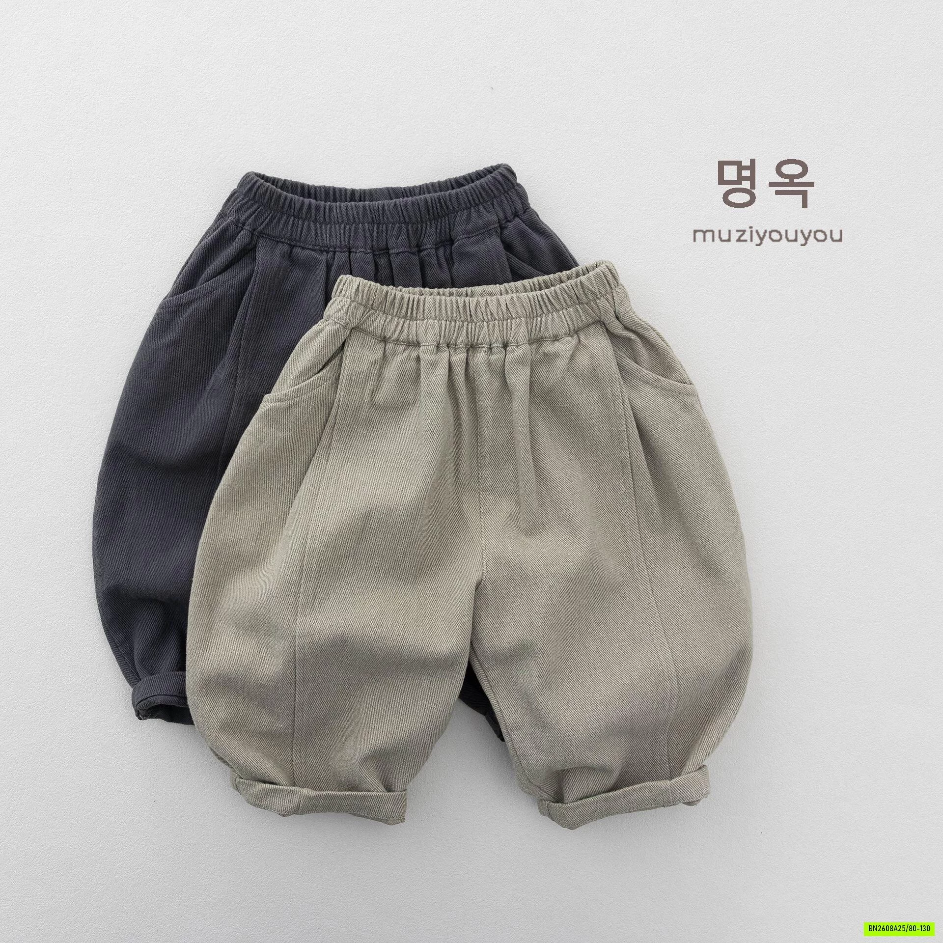 BAGGY THÔ MỀM GÂN TRƯỚC MZYY