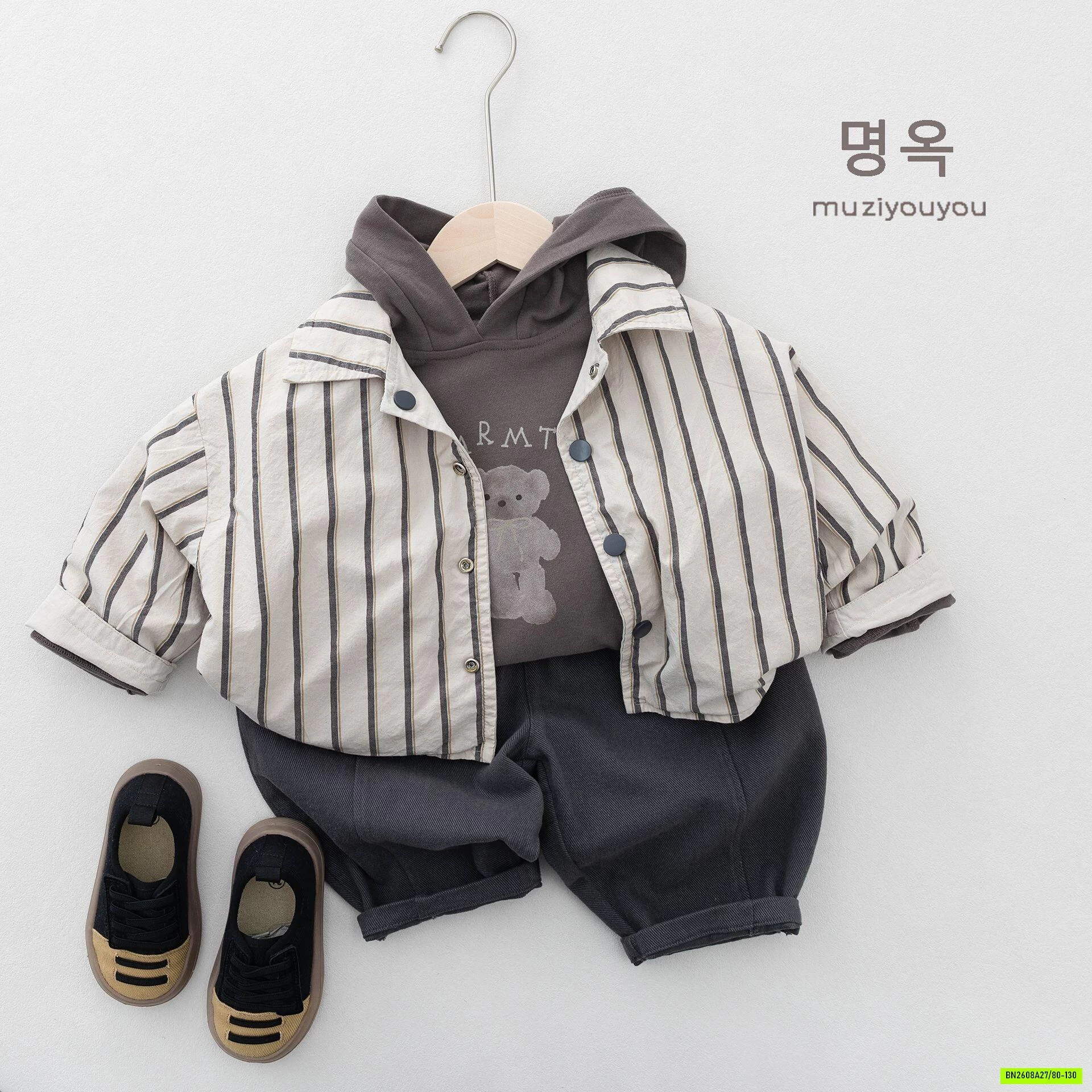 HOODIE NỈ GẤU MZYY