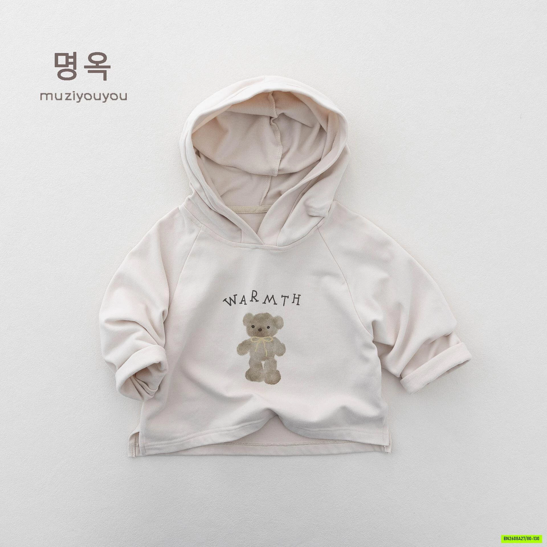 HOODIE NỈ GẤU MZYY