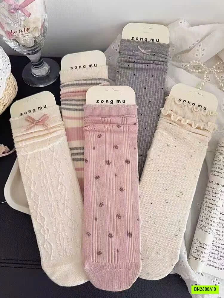 SET 5 ĐÔI TẤT REN