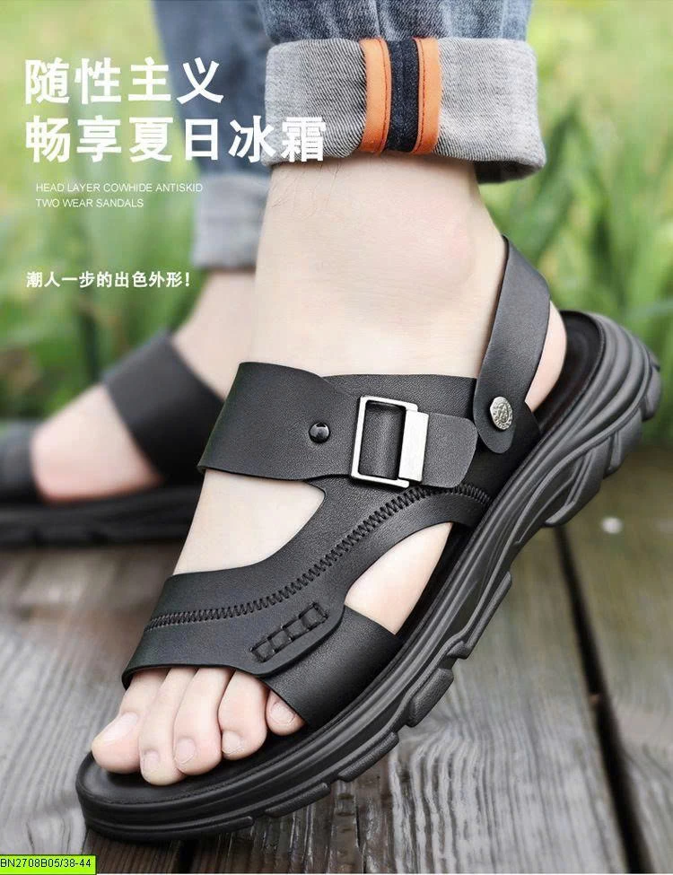 SANDAL NAM QUAI DA