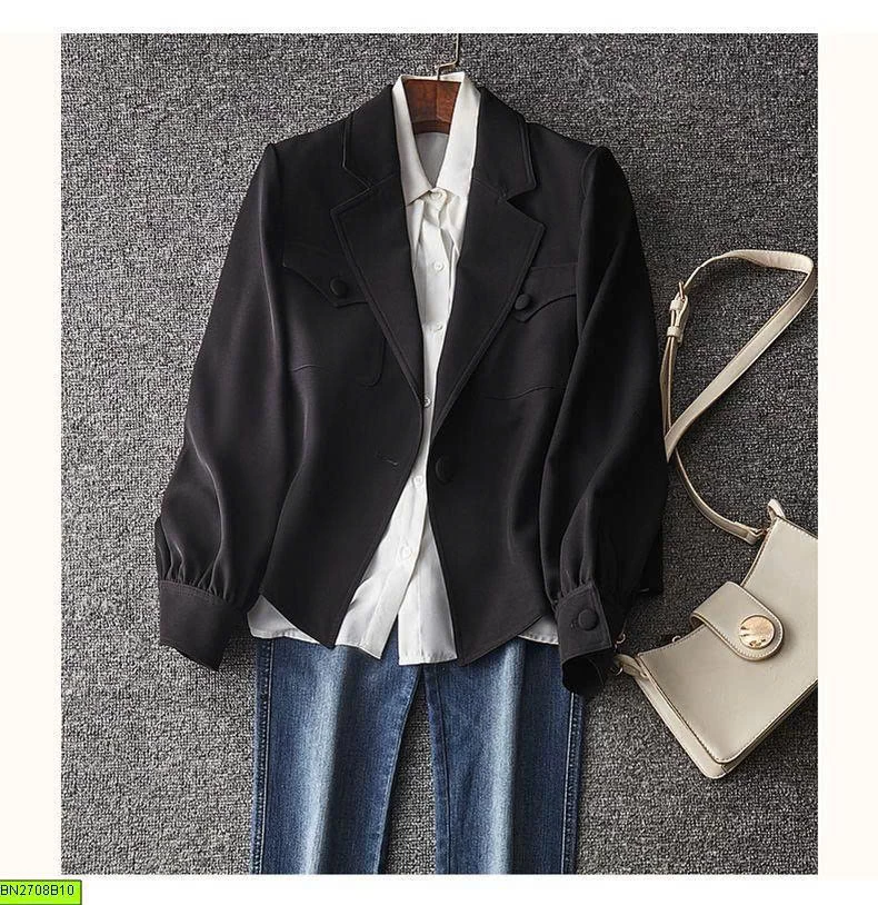 ÁO KHOÁC BLAZER LỬNG NỮ TAY PHỒNG