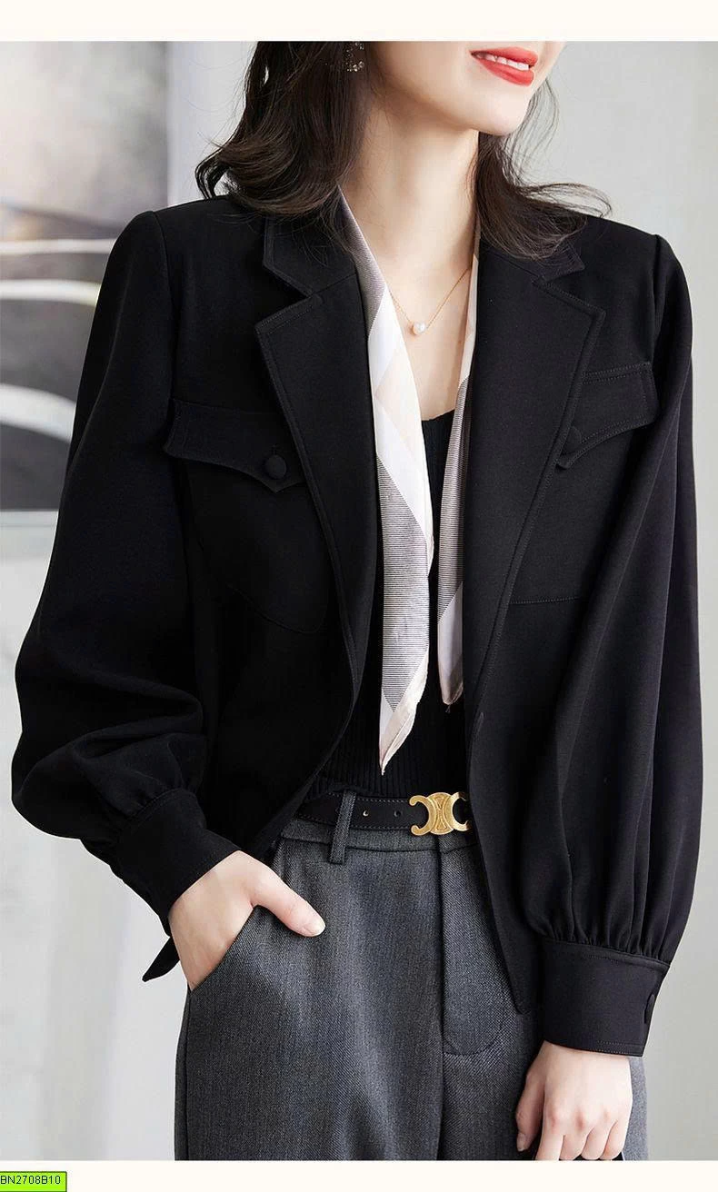 ÁO KHOÁC BLAZER LỬNG NỮ TAY PHỒNG