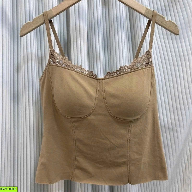 ÁO 2 DÂY PHỐI REN NỮ