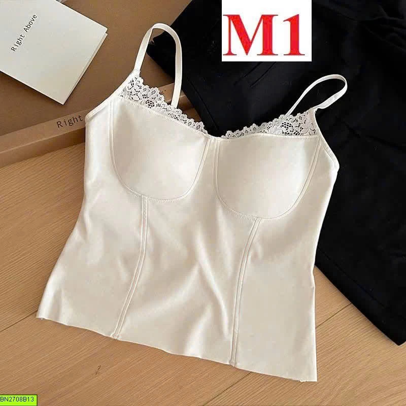 ÁO 2 DÂY PHỐI REN NỮ