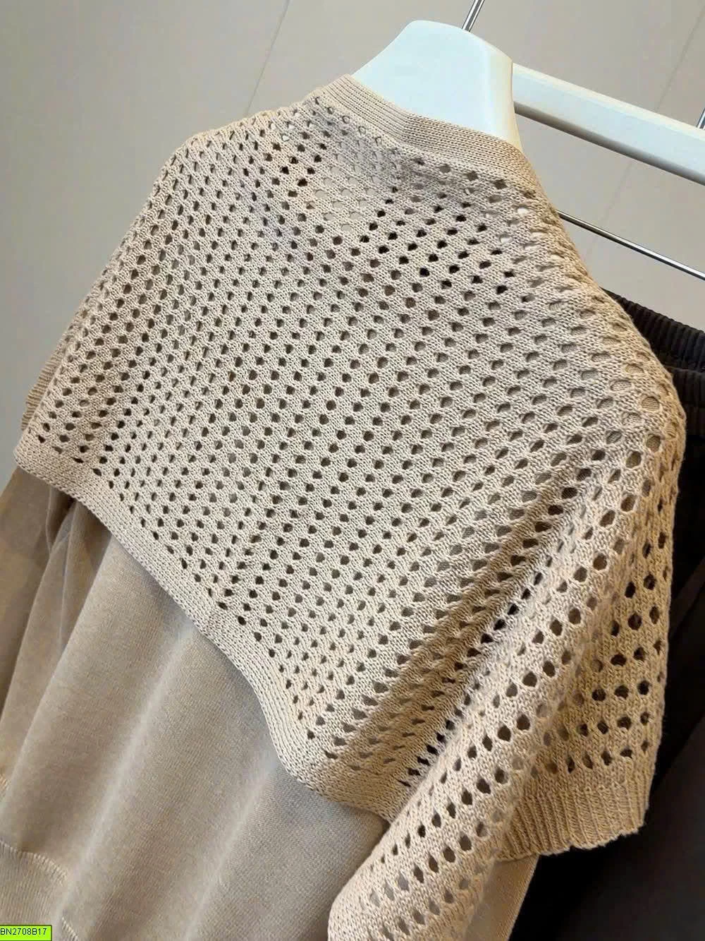 ÁO CARDIGAN DỆT KIM LEN LỖ ANNA