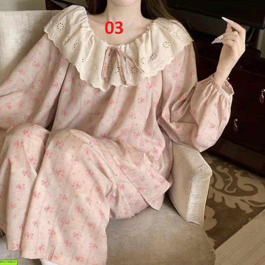 BỘ THÔ MẶC NHÀ CỔ REN