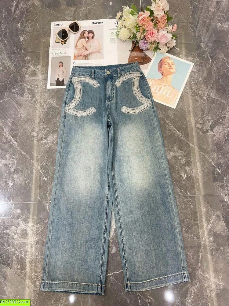 QUẦN JEAN ỐNG RỘNG CÁ TÍNH