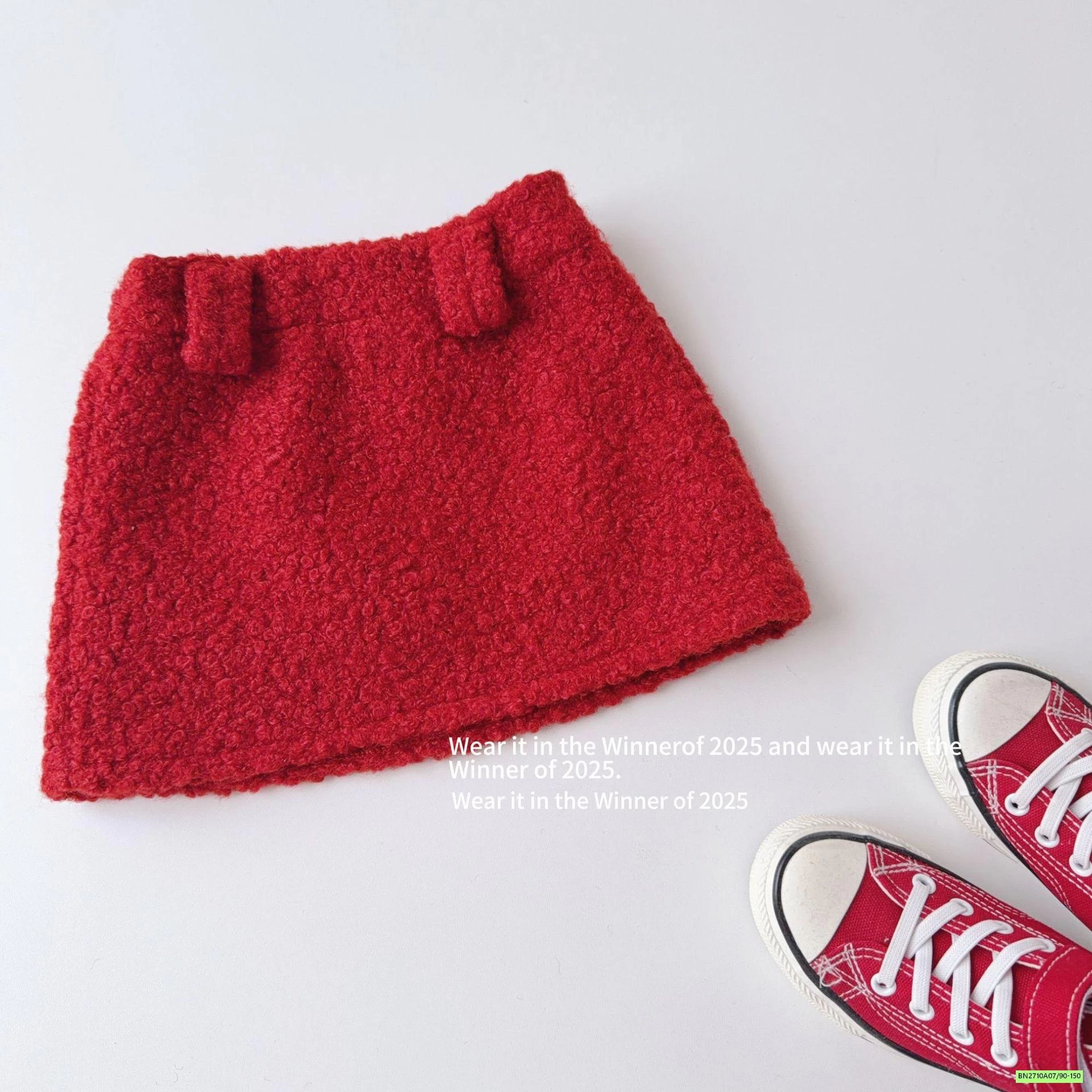 CHÂN VÁY NỈ BÔNG CỪU T&QKIDS