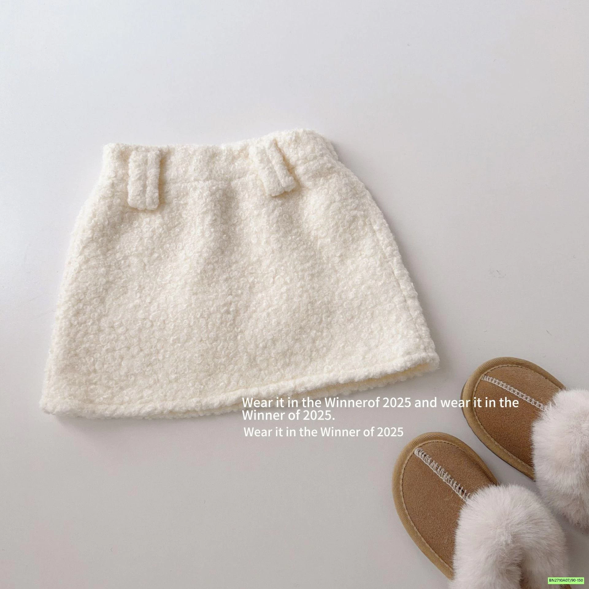 CHÂN VÁY NỈ BÔNG CỪU T&QKIDS