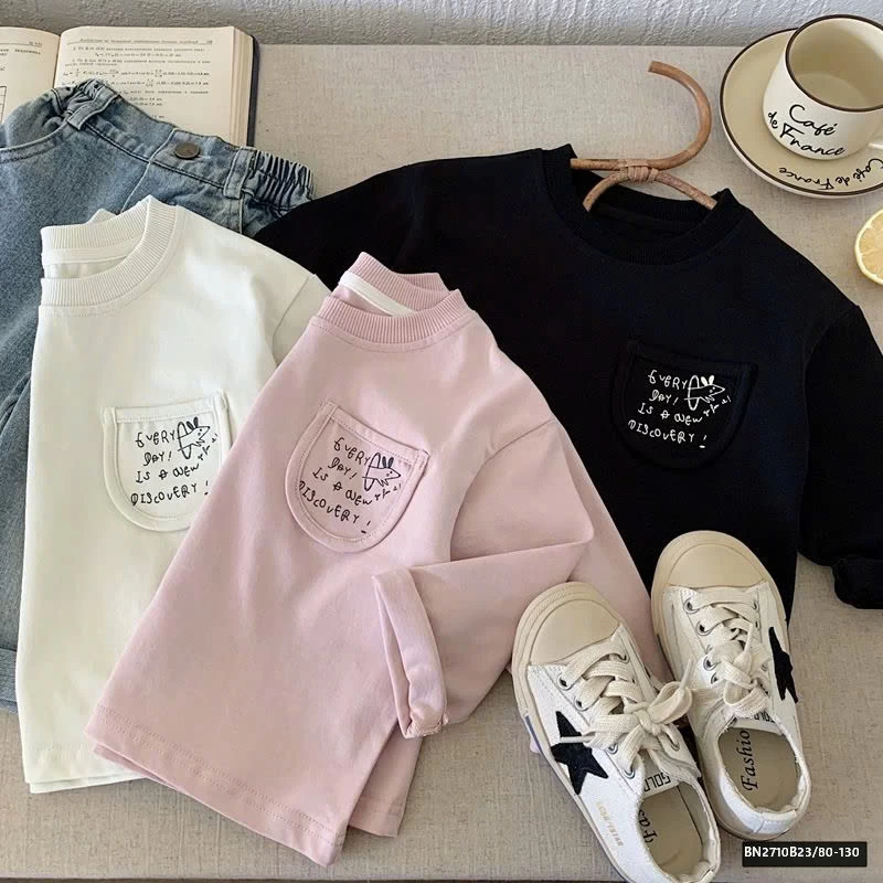 ÁO THUN DÀI TAY TÚI NGỰC